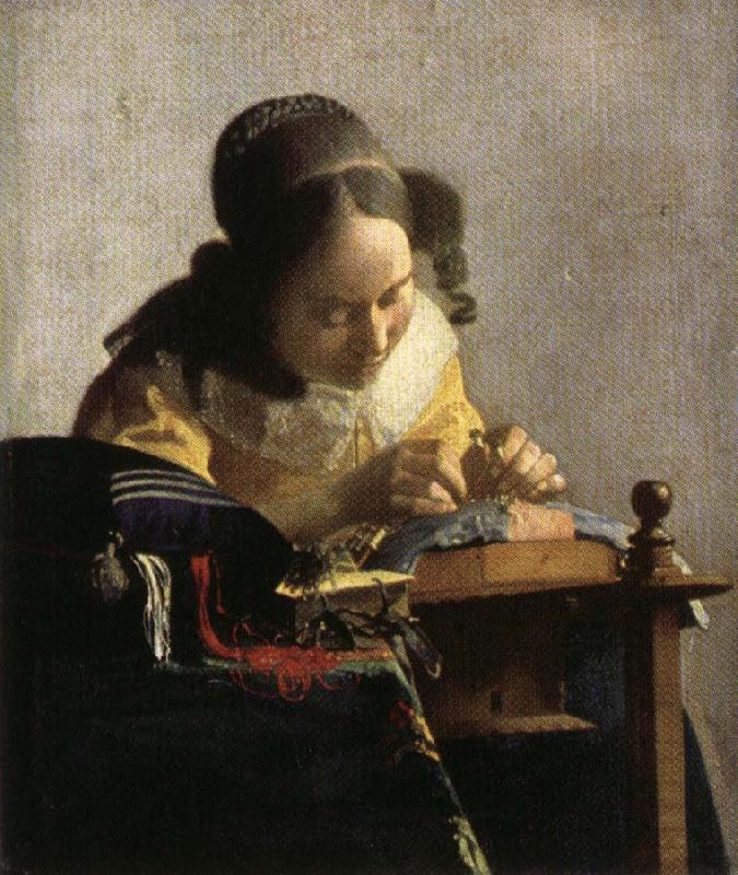 Jan Vermeer The Lacemaker Germany oil painting art